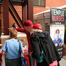 Business at the ballpark: Healthcare heroes hired at Temple’s Nurses Night