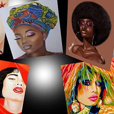 World’s Best Fashion Painters: 
 RESKE, MWAMBA, FILICHKIN, SAFAR, GOMEZ JUNYENT, LYNN, PROSPERI…