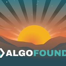 The Sunset of Algo Foundry