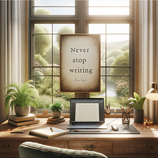 Never Stop Writing — Accepting New and Experienced Writers