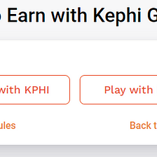 Kephi Play: How to play