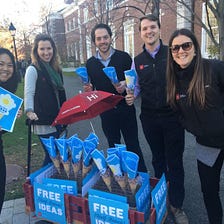 We Guerrilla Marketed Harvard with Empty Ice Cream Cones…And You Can Too