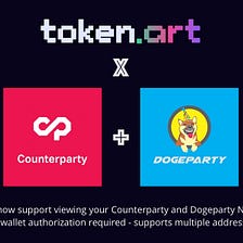 View All of Your Counterparty and Dogeparty NFTs with token.art!