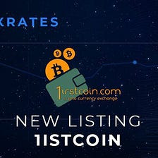 1st May 2019, 1irstcoin (Fst) Proudly Announces Official Listing on 2 Top Exchanges Exrates,P2pb2b…