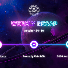 Weekly Recap: October 17–23