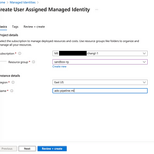 Using Managed Identity in Azure DevOps Pipeline with Federated Identity