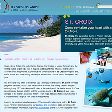 St. Croix: Tourism vs. Reality