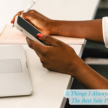 5 Things I Always Do To Write The Best Sale Page Possible