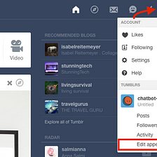 How to Install Collect.Chat on Tumblr
