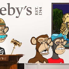 NFT mania continues as Bored Ape auction pulls bids in the USD 4 million range at Sotheby’s