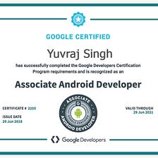 google android developer exam