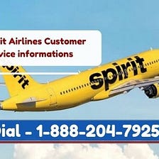 Some important info about Spirit Airlines customer service on a single page