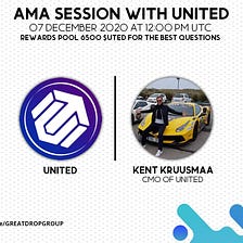 AMA Recap GreatDrop with UNITED