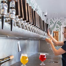 Serving up the freshest beer (daily!) with Fieldwork Brewing in San Mateo