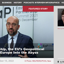 Eastern Partnership, the EU’s geopolitical gamble leading Europe into the abyss