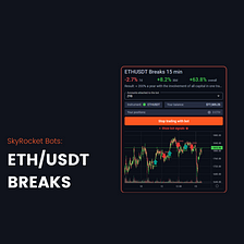 SkyRocket BOT: ETH/USDT BREAKS 🪙