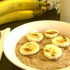 Sweet Banana Almond Oatmeal — Breakfast and Brunch
