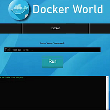 Creating a Web Application for Docker