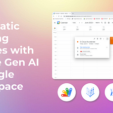 Automatic meeting minutes with Google Gen AI in Google Workspace