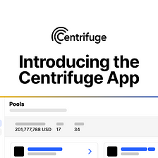 Introducing the New Centrifuge App