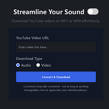 DIY YouTube to MP3 (or MP4) Download