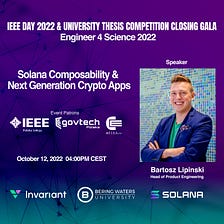 Speech from Solana Directed to Top Technical Graduates in Poland on Composability for the Next…