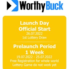 Launch Day (1st Lottery Draw)