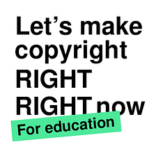 Teachers vs copyright — modern educational practices
