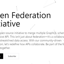 GraphQL: Open Federation is a Game Changer for Federated Architectures