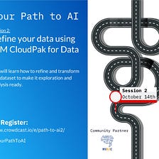 Your Path to AI: Explore your data using IBM CloudPak for Data (14th October, 2020)