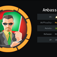 Ambassador — Hackthebox walkthorugh