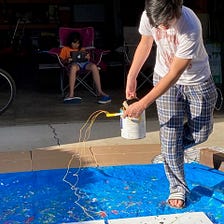 Create Memories While Staying in Place: Action Painting for Everyone
