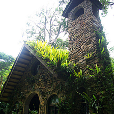 The chapel of Selva Negra in Matagalpa / Nicaragua