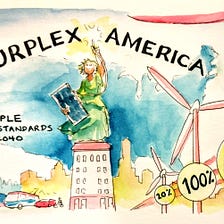 Fourplex America. Let’s Quadruple the standard of living by 2040.