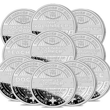 Sterling Mint launches Heroes of 2020 silver medals