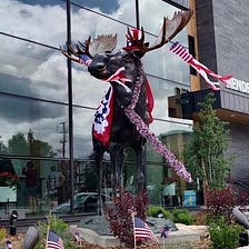 Martin the ‘Murica Moose’s Message to Americans