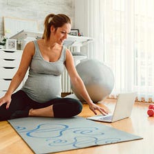 Actividad física para futuras mamás