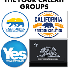THE FOUR CALEXIT GROUPS