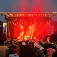 Heavy Snow didn’t phase Crowd at Steamboat WinterWonderGrass