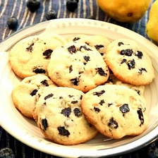 Blueberry-Lemon Butter Cookies — Fruit Desserts