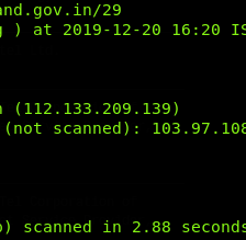 Phases of an NMAP scan