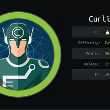 Curling write-up HackTheBox