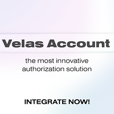 Velas Account Beta Test Has Been Announced!