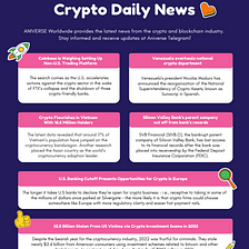 ANIVERSE Crypto Daily News_March 20, 2023