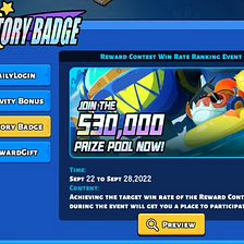 Exciting ranking event of bounty race in winning rate is coming soon!