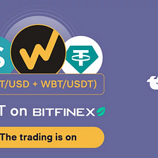 WBT Joined To Bitfinex Family