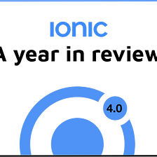Ionic: a year in review
