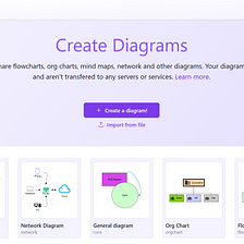 Diagrams: A New Web App for Visualizing Your Ideas