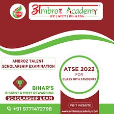 Ambroz Talent Scholarship Examination