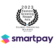 Smartpay Wins “Fastest Growing Fintech Asia 2023 Award”